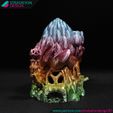 SD_Deco_TwinkleBlossomFairyHouse03Print.jpg Fichier STL Maison de Fée Bourgeon Scintillant・Idée pour impression 3D à télécharger
