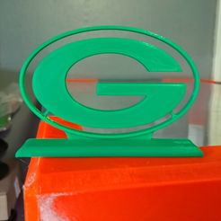20200323_183031_2.jpg Fichier STL Logo de Green Bay Packers du Wisconsin・Plan imprimable en 3D à télécharger