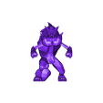 Zoroark 3D_Model_02v3.obj Zoroark model 3D printable Pokemon