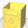 Pot-Arsenal-2.jpg ARSENAL Pen Jar// Pens Jar ARSENAL