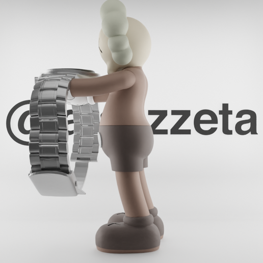 0011.png Soporte para reloj Kaws