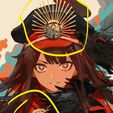 b8829093e615fe79f870a1504e5b2dc5_LI.jpg Oda Nobunaga cosplay fgo pack accessories hat and cap button fate grand order