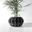 untitled-2379.jpg The Ando Planter Pot with Drainage Tray & Stand: Modern and Unique Home Decor for Plants and Succulents  | STL File