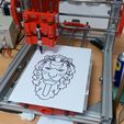 lion.jpg Pen holder for small CNC