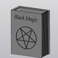 1.jpg Vase Pen holder Black Magic book