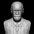 03.png Sigmund Freud - Bust portrait 3D print model