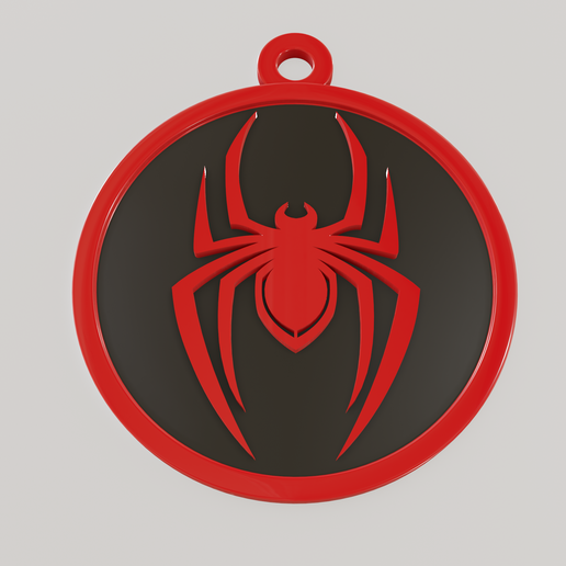 spiderman keychain - 3D model önizlemesi