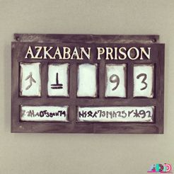 HarryPotter Azkaban (1 of 1).jpg Free STL file Prisoner of Azkaban・3D printer model to download, amiedd