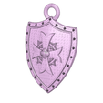 cross-03-low-93.png neck pendant Catholic protective cross on the shield v03 3d-print and cnc