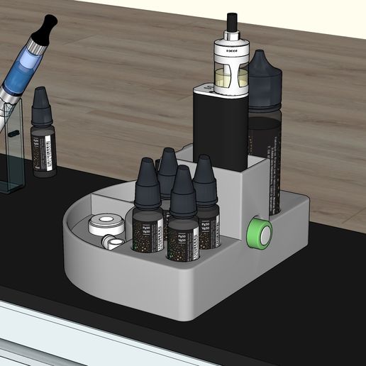 vape,e-cigarette holder,vap holder,e-cigg holder STL File for Cults