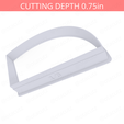 1-3_Of_Pie~4.25in-cookiecutter-only2.png Slice (1∕3) of Pie Cookie Cutter 4.25in / 10.8cm