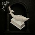 jpg_frame_06.jpg Stylized Ancient Sturgeon Fish Carving – Perfect 3D Model AS1250