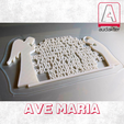 2.png Ave Maria (Latim) - Decoração 3D