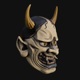 tbrender_Main-Camera-1.png The Tengu mask in traditional Japanese style 3D model