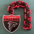 IMG_7379.jpeg ATLANTA FALCONS NFL SHIELD CHAIN