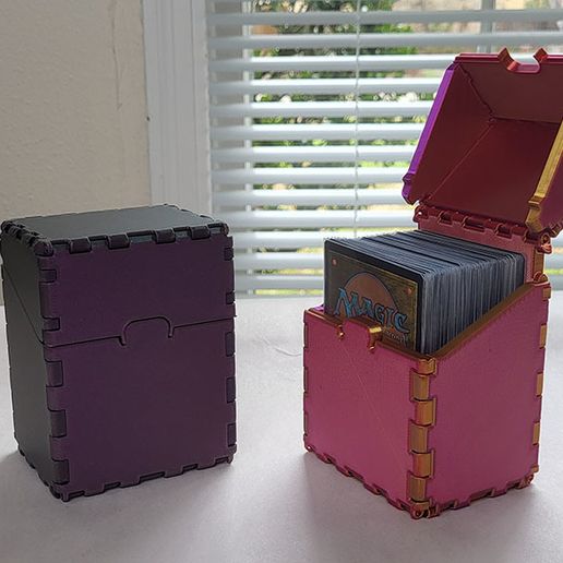 📦 Flatpack Collectible Card (MTG) Box・Free 3D File for ・Cults
