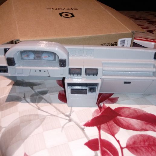 DAIHATSU ROCKY RC DASHBOARD - 3D model önizlemesi