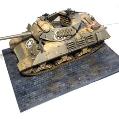 IMG_20230520_105923.jpg Cobbled Street Diorama, Model Tank, Vehicle Base (1:35 Scale 200x150mm)