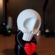 3cc3e6eacb6bfc02d23b529a4de49fea_preview_featured.jpg SkullBaby Love - Cute Chibi Skull Heart Figurine Sculpture