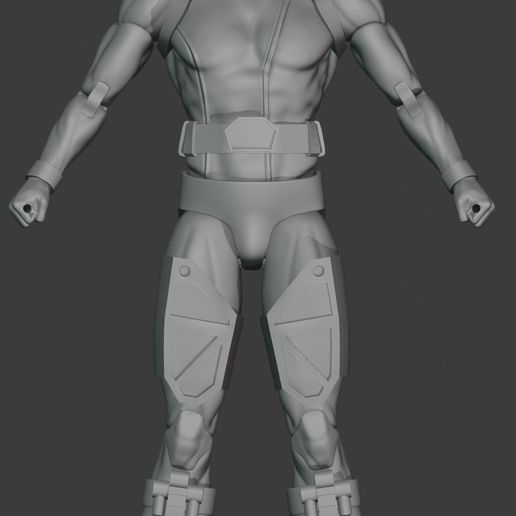 🦸 3D Articulated Figure - Inspired by the Golden Ranger from Power ...