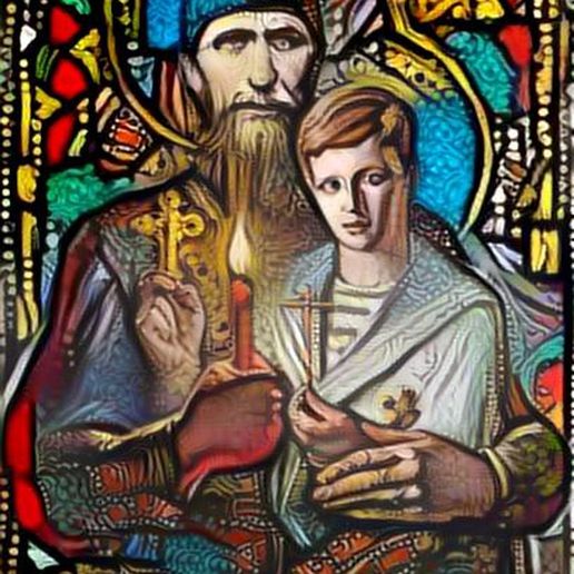 Rasputin icon 3D model