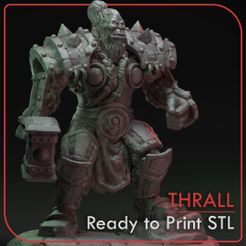 Thrall_1.jpg Thrall Listo para imprimir (Warcraft)