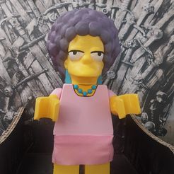 Patty Simpsons lego head