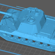 268工程坦克歼击车3.png Soviet Object 268 Heavy Tank Model