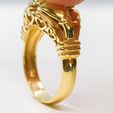 rea_cast_ring (1).jpg STL-Datei Diamantring mit Herzschliff・Modell zum Herunterladen und 3D-Drucken