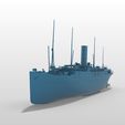 3.jpg RMS Carpathia full hull and waterline printable model