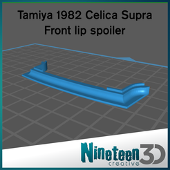 Cults-page.png STL file Tamiya Celica Supra Lip Spoiler・3D printer design to download