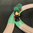 brio_train_track_double_curve_splitter_8.jpg Carrilho - Separador de Curvas Duplo - Compatível com BRIO e Outros