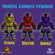 MORTAL-KOMBAT-CYRAX-SEKTOR-SMOKE-3D-PRINT-3.jpg MORTAL KOMBAT KLASSIC PACK #01