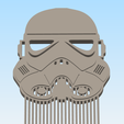 Simplify3D (Licensed to mark rattelade) 6_10_2020 10_40_27 AM.png 3D printable cosplay hair and beard comb collection