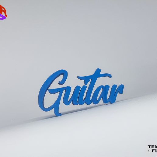20220729_141048.jpg Archivo STL gratis Text Flip - Guitarra 2.0・Objeto de impresión 3D para descargar, master__printer