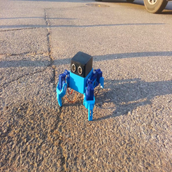 20191109_161900.mp4_000211138.png Archivo STL gratis Crear un robot cuadrúpedo que camine (OTTO QUAD)・Objeto de impresión 3D para descargar