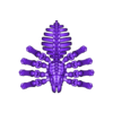 Skeleton_Spider2_no_support.stl TARANTULA FLEXI PRINT-IN-PLACE SKELETON SPIDER_HALLOWEEN