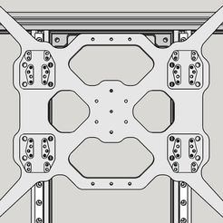8.jpg Fichier STL gratuit [Cyber Type-R] Chariot de lit pour Ultimaker Heatbed (5mm 6061 Aluminium)・Design imprimable en 3D à télécharger, Collins