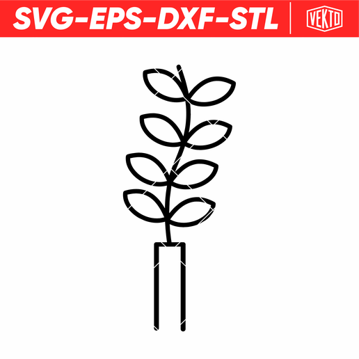 Plant Support SVG : Parametric Design for Garden & Decor : Digital File for Laser Cutting