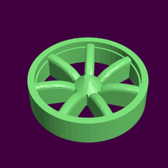 seff.png Free STL file formula e gen 2 slot car wheel inserts・3D print design to download
