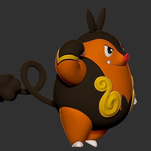 ZBrush-Document4.jpg POKEMON TEPIG EVOLUTION PACK