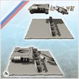 3.jpg Destroyed Russian T-90 tank shell on modern road (5) - Cold Era Modern Warfare Conflict World War 3