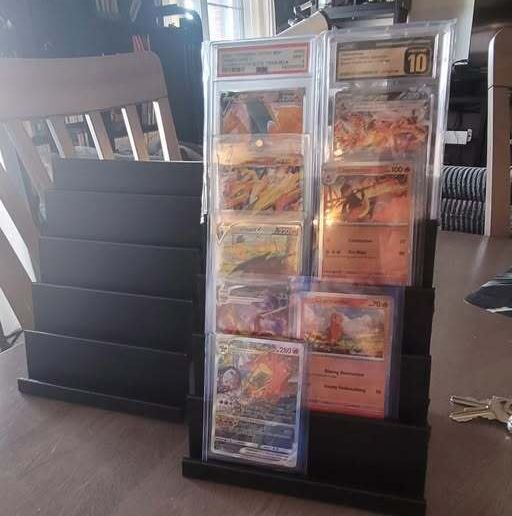 Card collection Stand / Display / fit kalax 3D model