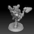 ork axeman wip.jpg STL-Datei Ork Astroknight Megapack・3D-Drucker-Vorlage zum herunterladen