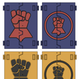 Fists-top-hatch-1.png Rogal Fists and Red Fists Chubby Unicorn Door set - Now with more doors