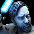 052623-StarWars-Obi-Wan-Armor-Sculpt-Image-008.png Obi Wan Kenobi (Clone Wars) Sculpture - Star Wars 3D Models - Tested and Ready for 3D printing