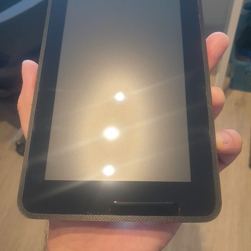 Official Raspberry 7 inch Display Frame. 3D model