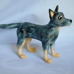 91CCE30C-3691-4A76-B5AD-4A266F710EF3.jpg STL file Australian Cattle Dog・Model to download and 3D print