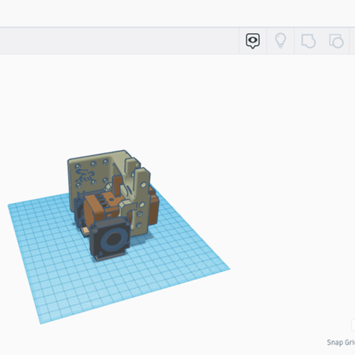 Full_View.png Descargar archivo STL gratis Carro del hotend BIQU H2 (y una guía de hotends) • Diseño para imprimir en 3D, Sumerlin_Designing