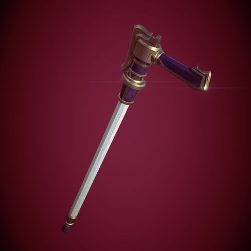 Arcane Viktor Cane 3D model